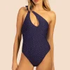 Women Trina Turk Adeline Asymmetrical Maillot