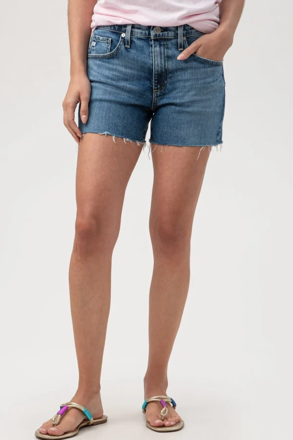 Women Trina Turk Ag Hailey Cut Off Denim Short