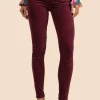 Women Trina Turk Ag Velvet Farrah Skinny Pant