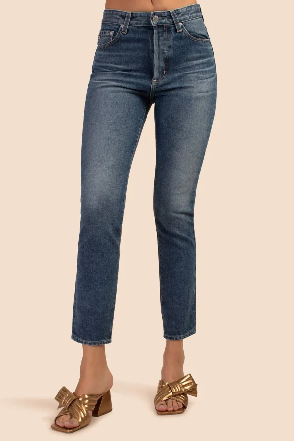 Women Trina Turk Ag Vintage Wash Alexxis Slim-Straight Ankle Jean