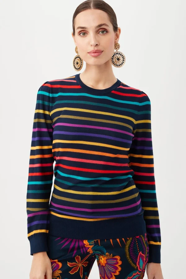 Women Trina Turk Collette 2 Crewneck