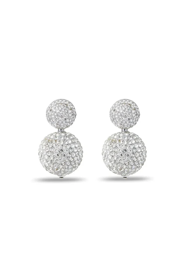 Trina Turk Crystal Pave Drop Earrings