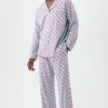 Men Trina Turk Dog Walk Mens Classic Pj Set