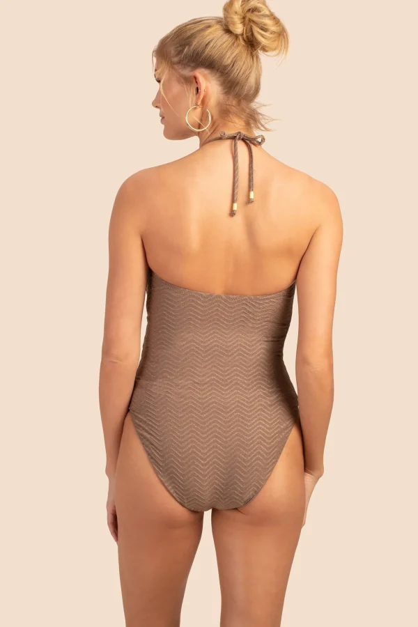 Women Trina Turk Empire Bandeau One Piece