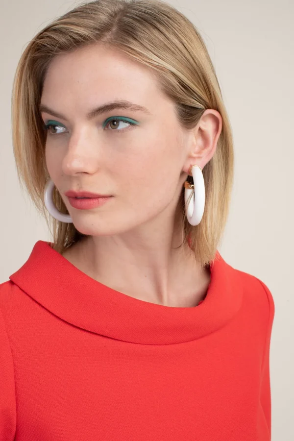 Trina Turk Essential Enamel Hoop Earring