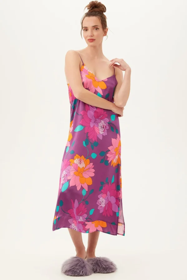 Women Trina Turk Evening Bloom Maxi Chemise