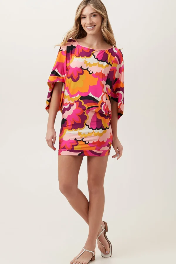 Women Trina Turk Fan Faire Swim Tunic Dress