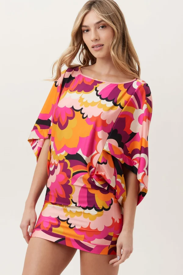 Women Trina Turk Fan Faire Swim Tunic Dress