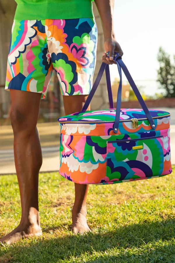 Trina Turk Floral Cloud Picnic Tote