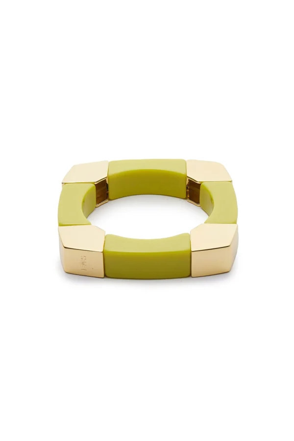 Trina Turk Geo Stretch Bangle Zest