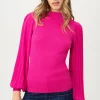 Women Trina Turk Glossy Sweater