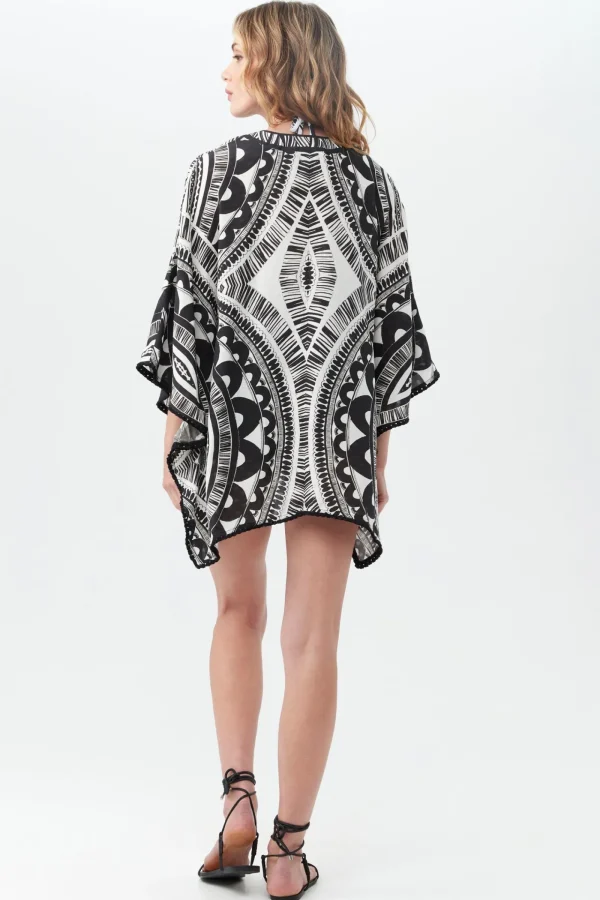 Women Trina Turk Hula Fringe Kimono