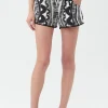 Women Trina Turk Hula Fringe Short