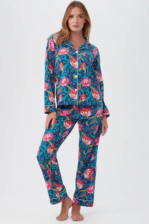 Women Trina Turk India Garden Classic Pj Set