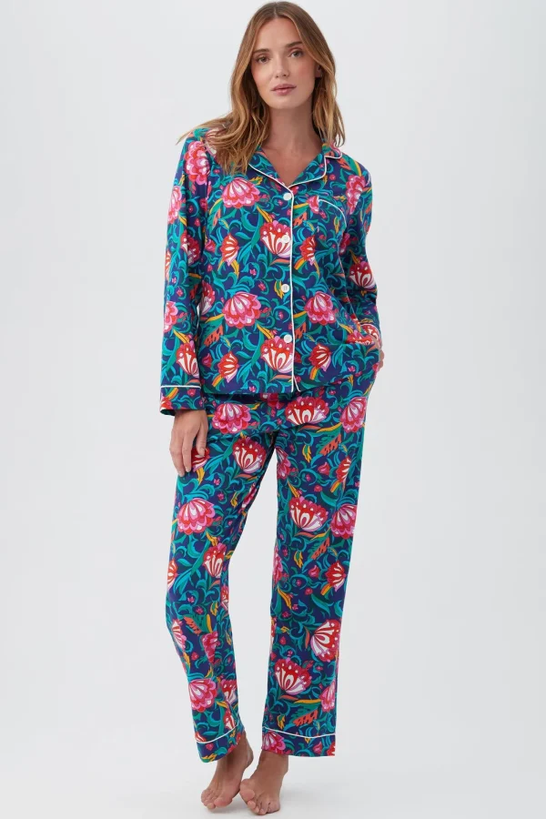 Women Trina Turk India Garden Classic Pj Set