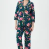 Women Trina Turk India Garden Cropped Pj Set