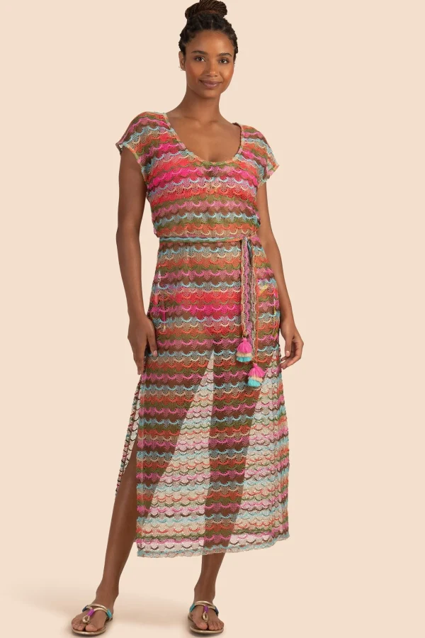 Women Trina Turk Iseree Crochet Column Dress