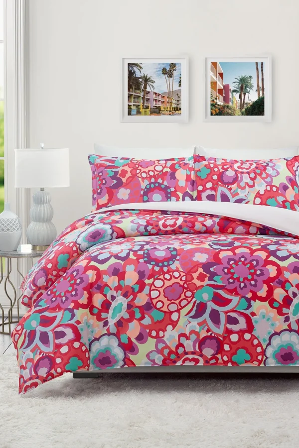 Trina Turk Isola Floral King 3-Piece Duvet Set