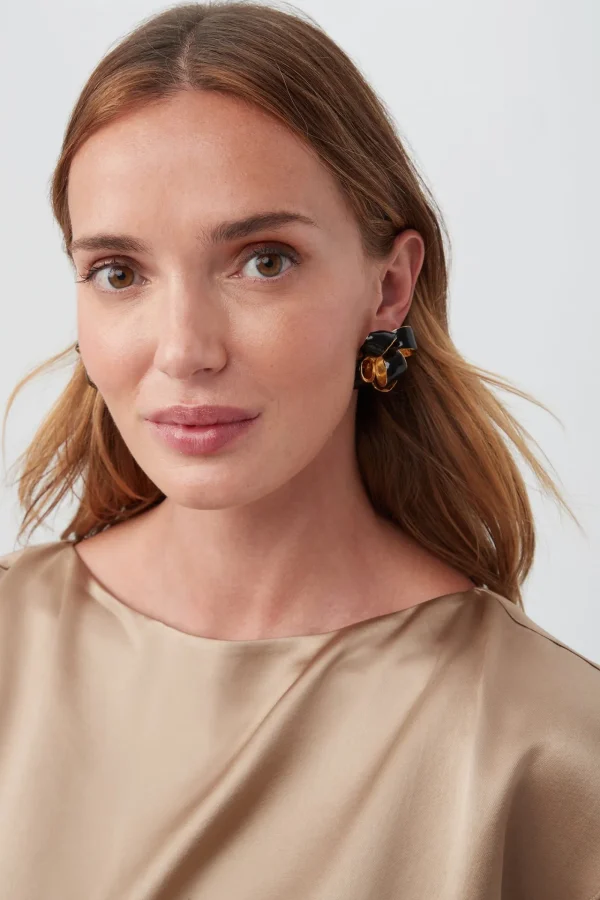 Trina Turk Kjl Large Bow Enamel Earring