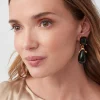 Trina Turk Kjl Square Top Drop Post Earring