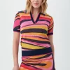 Women Trina Turk La Jolla Short Sleeve Polo