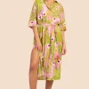 Women Trina Turk La Palma Midi Shirtdress