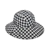 Trina Turk Lele Sadoughi Checkered Sun Bucket Hat