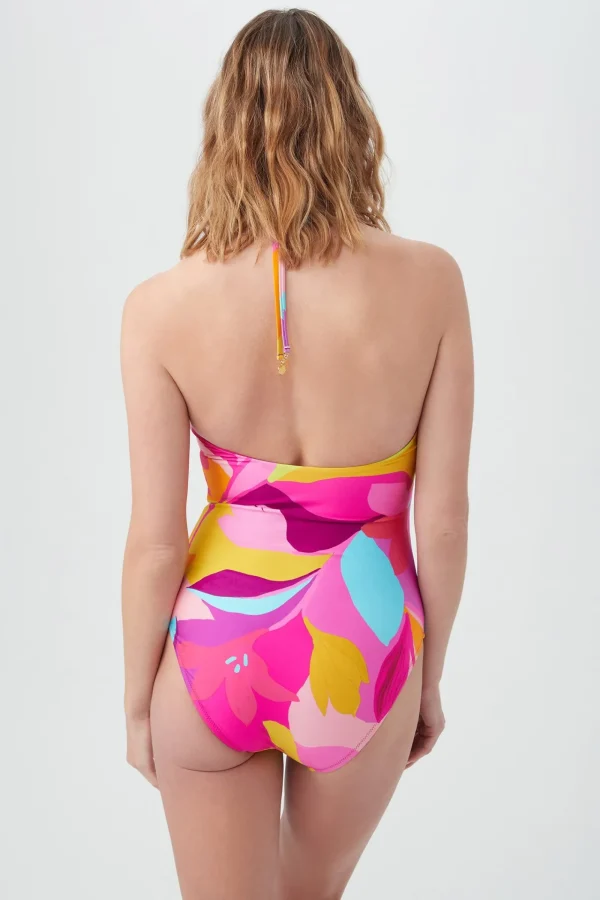 Women Trina Turk Lilleth Plunge Maillot One Piece