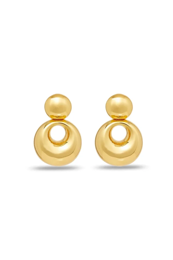 Trina Turk Medallion Drop Earrings