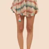 Women Trina Turk Mirage Crochet Belted Skirt