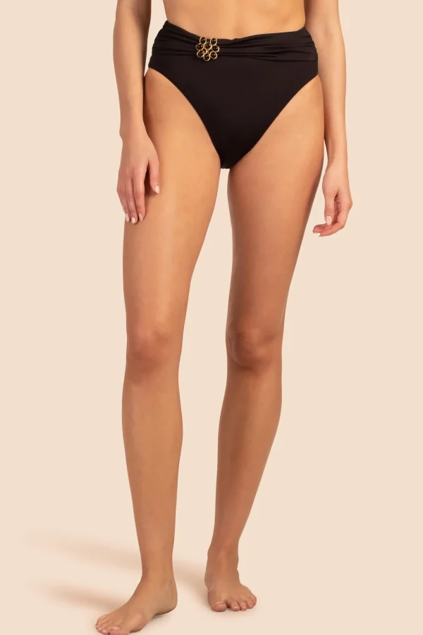 Women Trina Turk Monaco Solids High Waist Swim Bottom