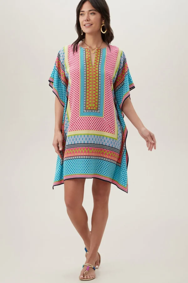 Women Trina Turk Ocotillo Geo Theodora Caftan Dress