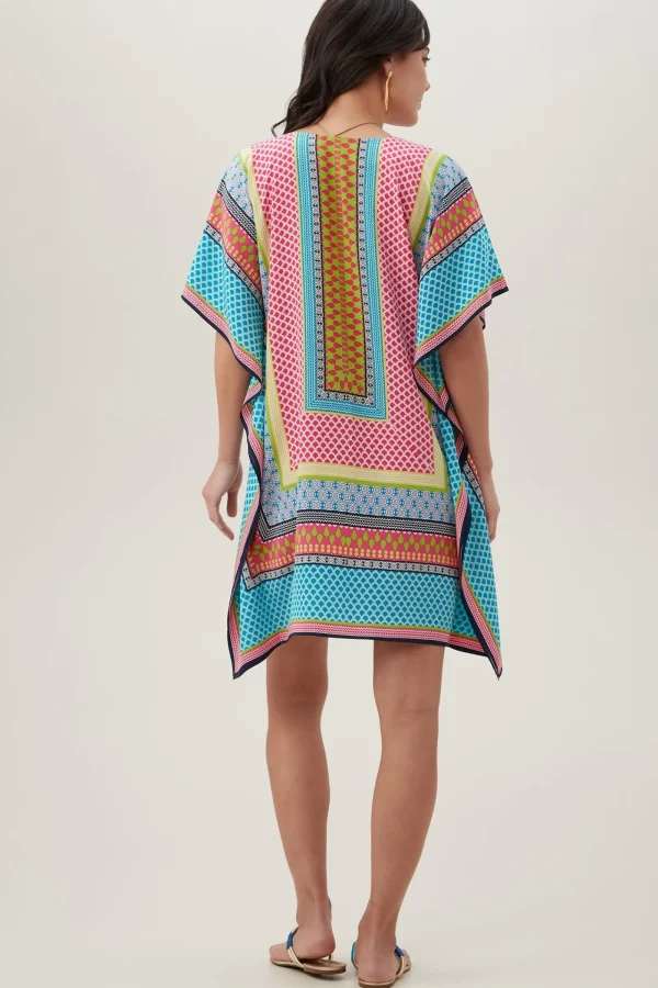 Women Trina Turk Ocotillo Geo Theodora Caftan Dress