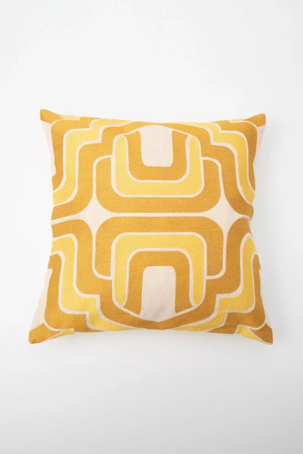 Trina Turk Ogee Embroidered Down Pillow