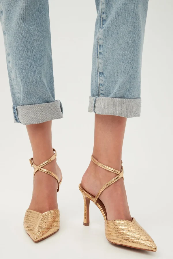 Trina Turk On To The Next Strappy Pointed Toe Heel