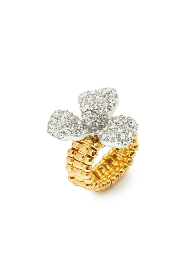 Trina Turk Pave Trillium Stretch Ring