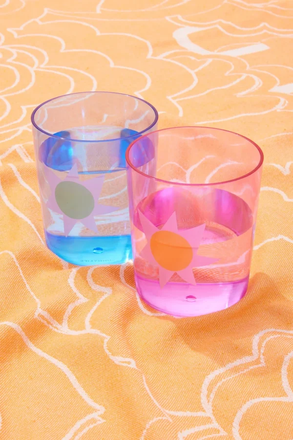 Trina Turk Pool Tumblers Set