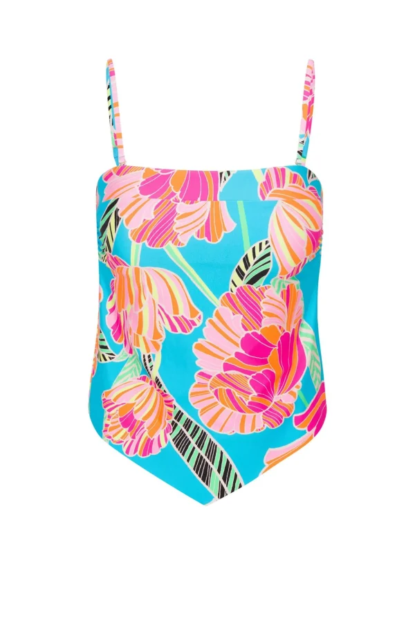 Women Trina Turk Poppy Banded Tankini