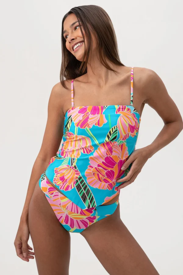 Women Trina Turk Poppy Banded Tankini