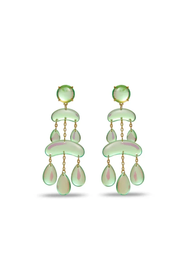 Trina Turk Raindrop Chandelier Earrings