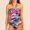 Women Trina Turk Rio Convertible Bandeau Tankini