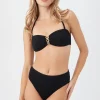 Women Trina Turk Sands Molded Bandeau Swim Top