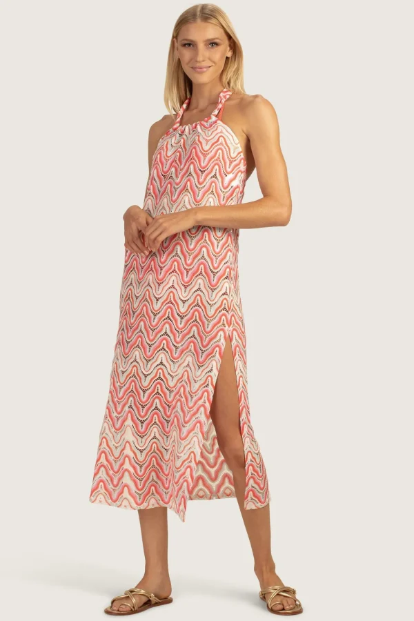 Women Trina Turk Serafina Crochet Halter Maxi