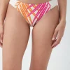 Women Trina Turk Sheer Tropics Shirred Hipster Bottom