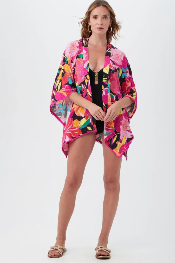 Women Trina Turk Solar Floral Kimono