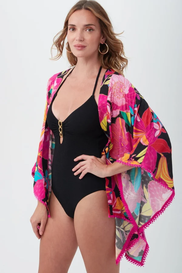 Women Trina Turk Solar Floral Kimono