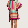 Women Trina Turk Souk Stripe Theodora Caftan Dress