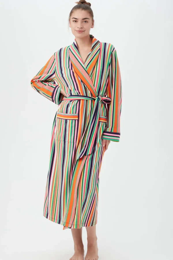 Women Trina Turk Stripe Robe De Chambre
