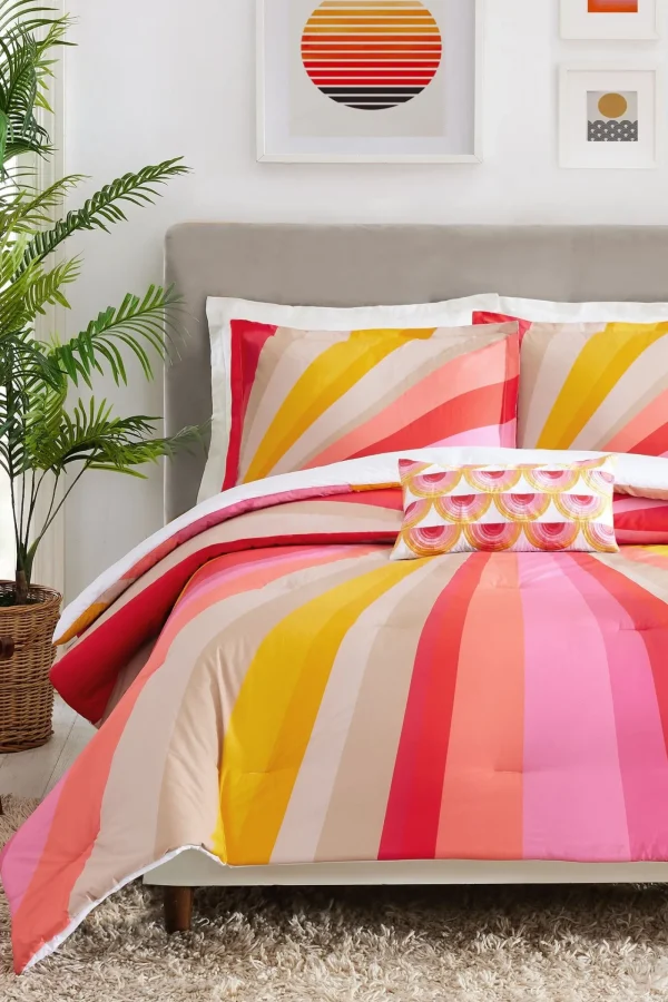 Trina Turk Sunburst Full/Queen Duvet 3-Piece Set