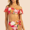 Women Trina Turk Sunny Bloom Off The Shoulder Bandeau Top